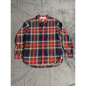 Tommy Hilfiger Men's Plaid Button-Down Shirt
